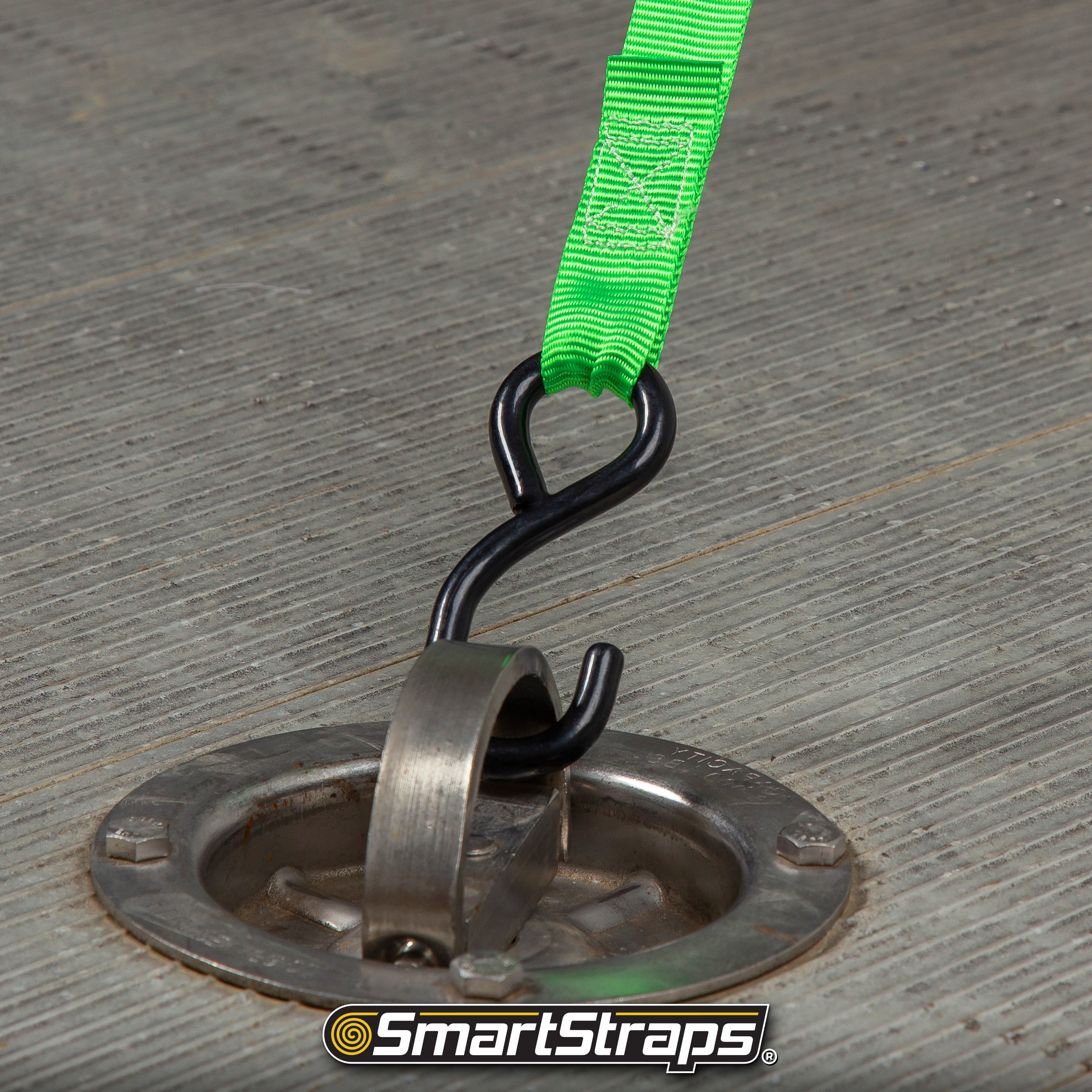 1500 lb Padded Ratchet Tie Down