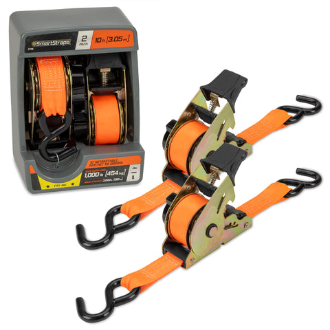 Heavy Duty Retractable Ratchet Tie Down