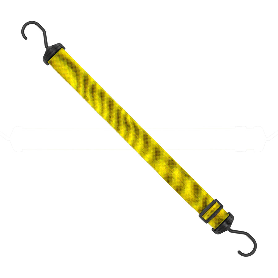 KJE 20Pack 21 Rubber Bungee Cords with S Hooks - Quality EPDM, Heavy