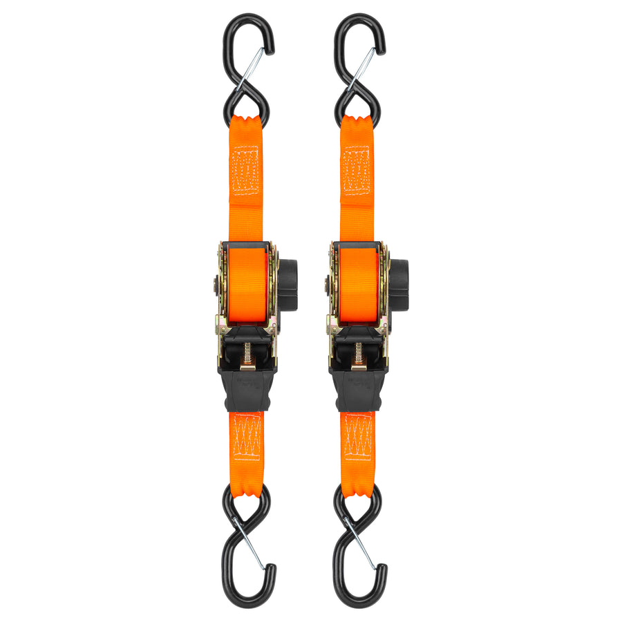 Retractable Ratchet Tie Down Strap 3000 lbs. Retractable Ratchet Tie Down Strap 3000 lbs.